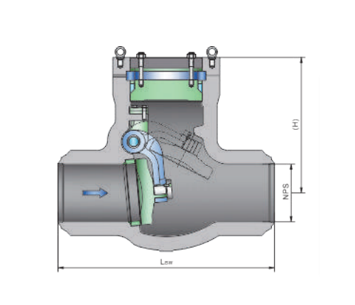 Cast Steel PSB Check Valve